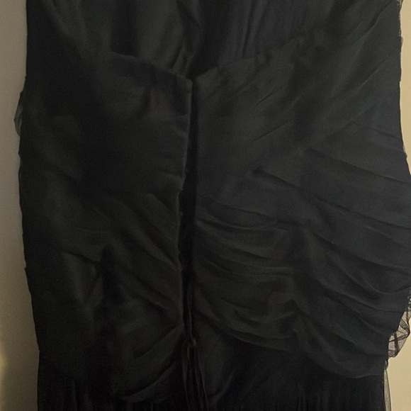 White by Vera Wang Size 20 Dark Navy Blue Dress - Picture 6 of 7